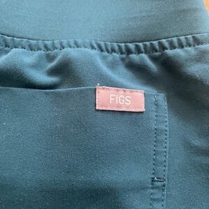Figs Deep Teal Scrub Pants